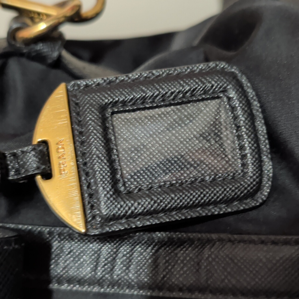 EUC Prada Nylon Black Satchel Bag - Picture 4 of 7